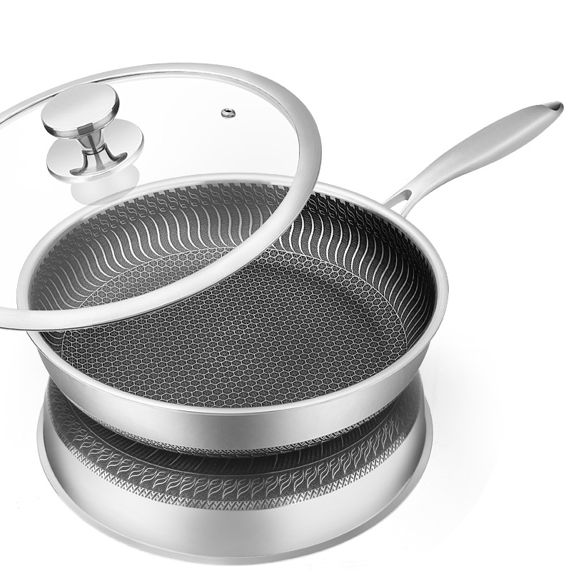 Fondue Set Electric - LMETJMA Padella in acciaio inossidabile Padella