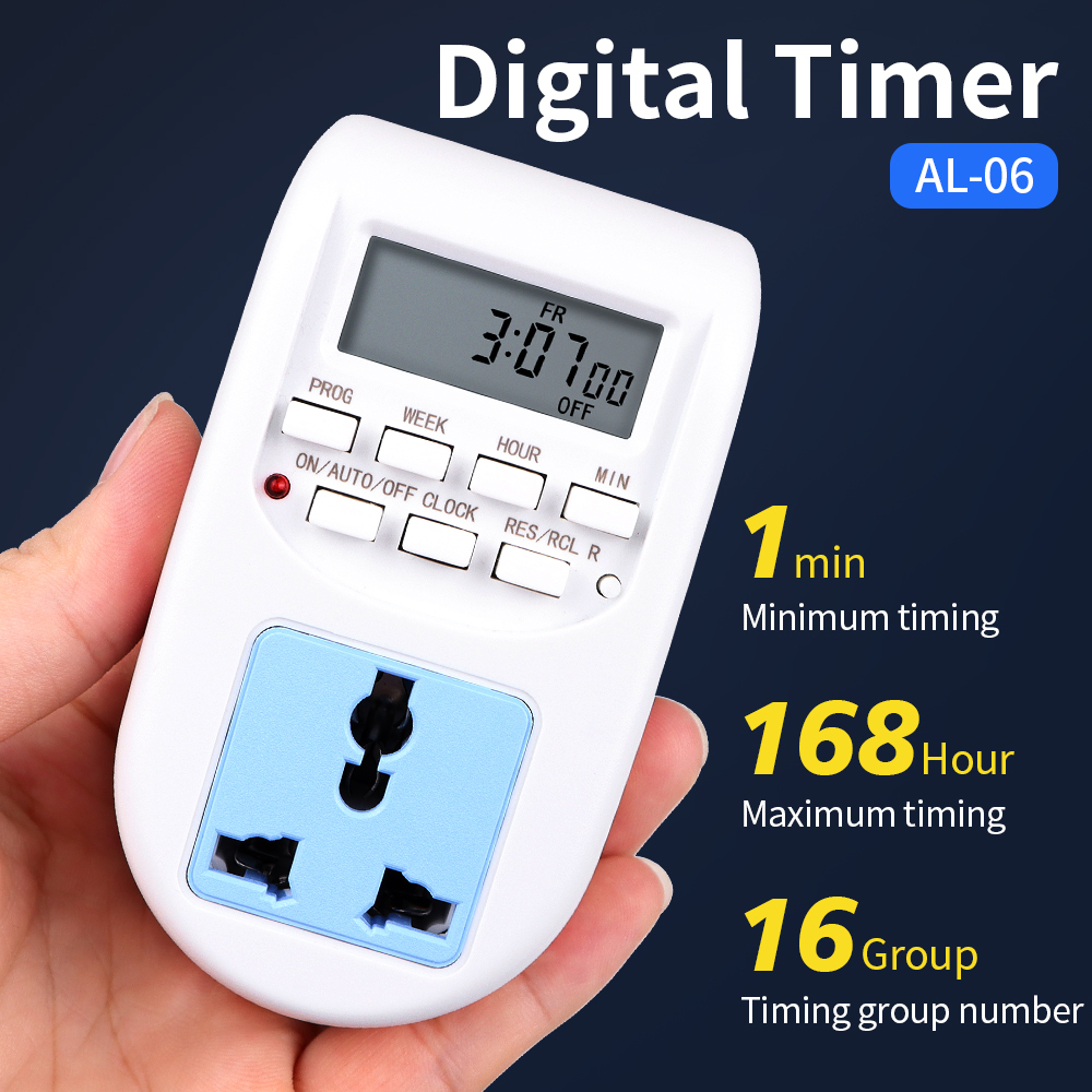 Kitchen Appliances Outlet - Interruttore Timer digitale presa di temporizzazione