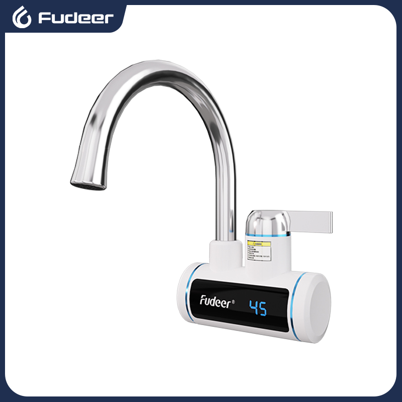 Kitchen Appliances Electric - Fudeer Scaldabagno Elettrico 220V Rubinetto Della