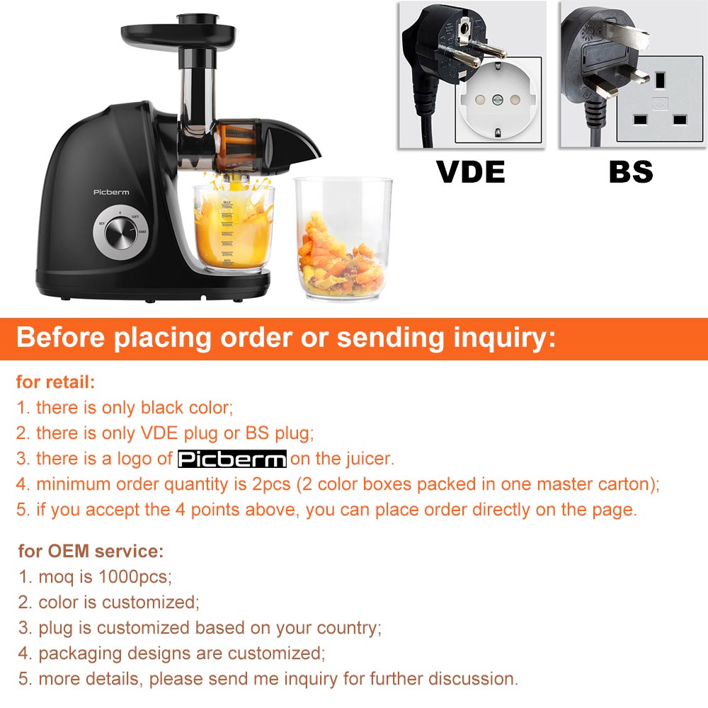 2026-Black Estrattore di Succo - Kitchen Appliances Quality recensione e prezzo