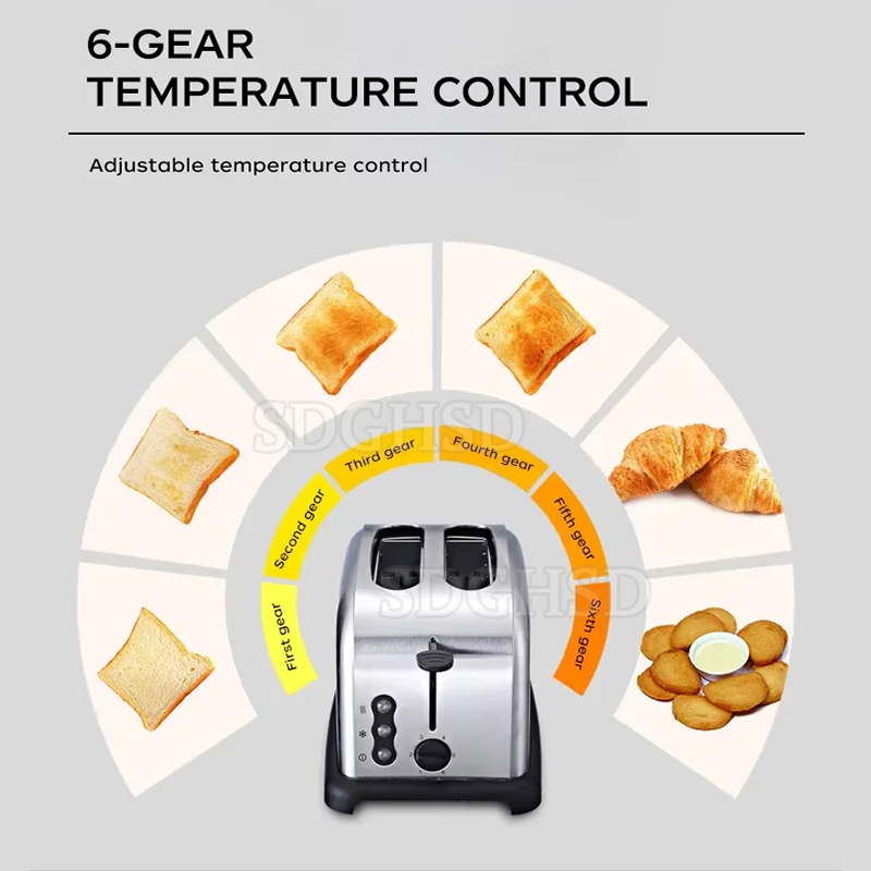 Nuovo Design Tostapane Elettri - Kitchen Appliances Quality recensione e prezzo